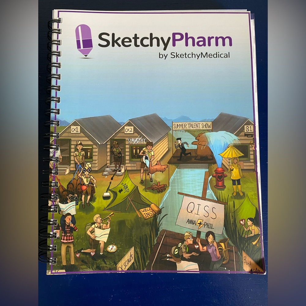 NWOT Sketchy Pharm Workbook